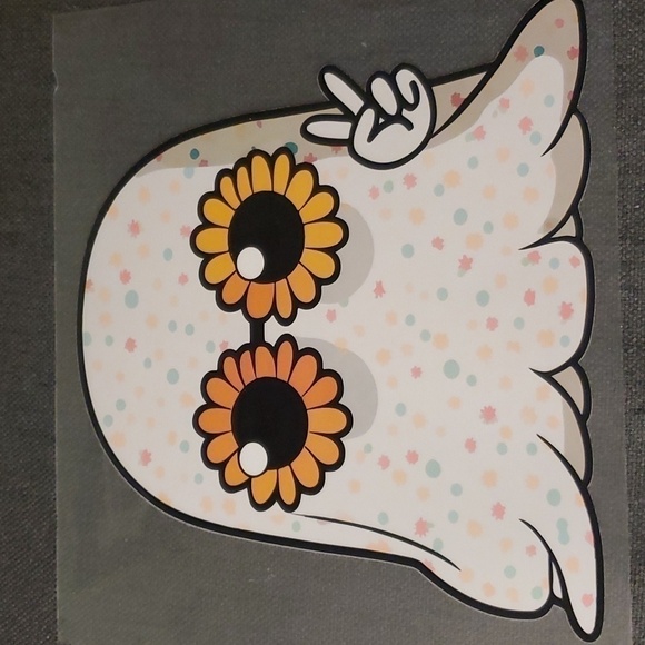 Source Unknown Other - Ghost Halloween DTF Shirt Transfer